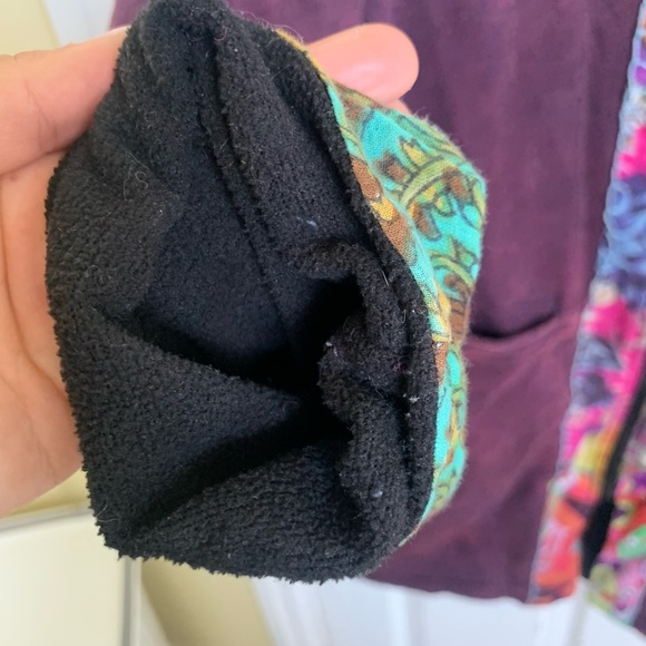 Ark imports fleece lined sweater, hippy size medium - Picture 7 of 7